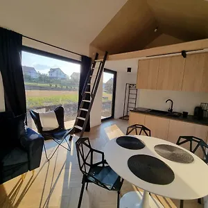  Chalet Bosko Z Sauna I Balia W Sulminie Obok Gdanska